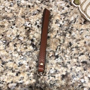 Michael Kors Leather Wristlet Strap EUC